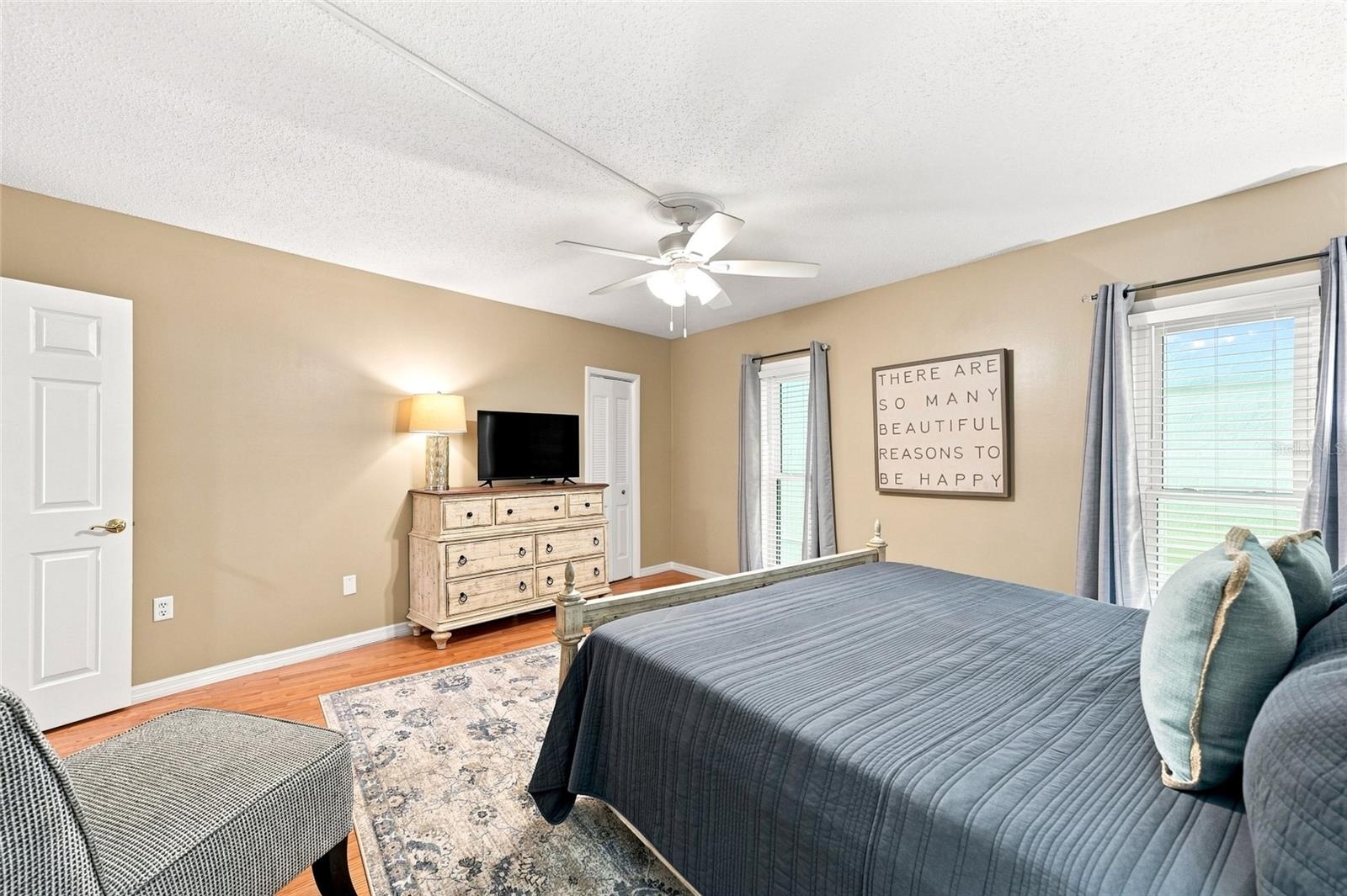 Master Bedroom with TV