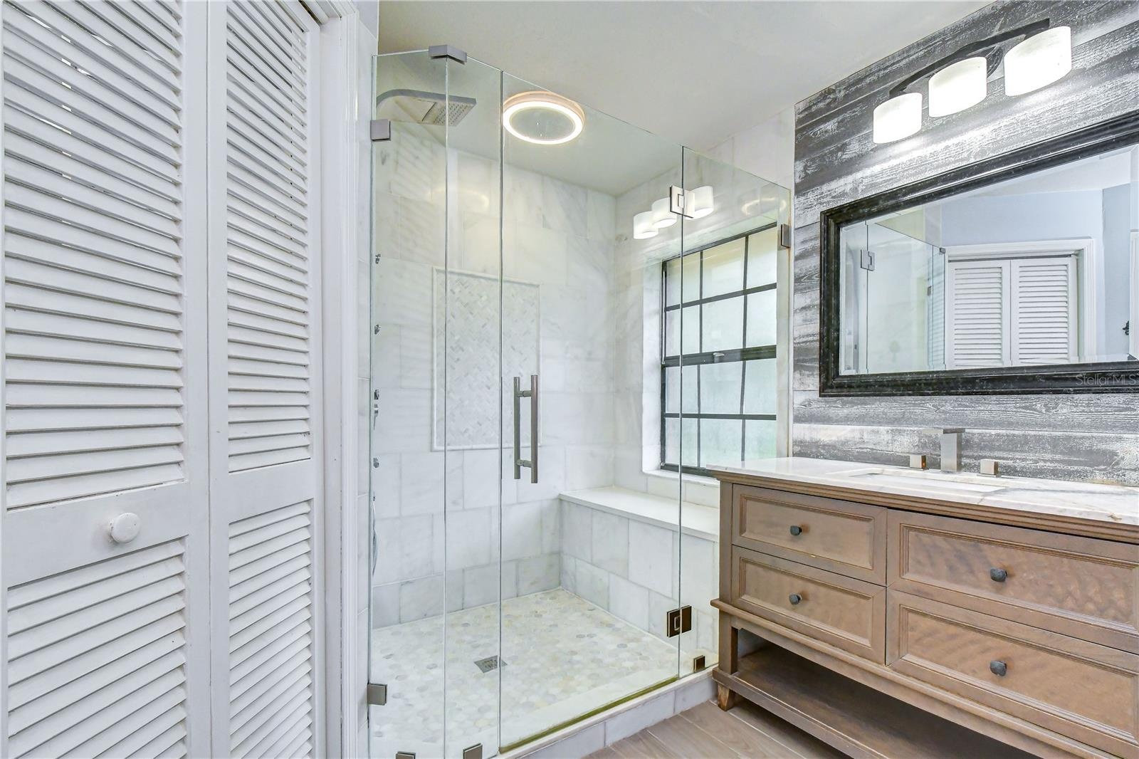 Updated finishes create a clean and sophisticated retreat