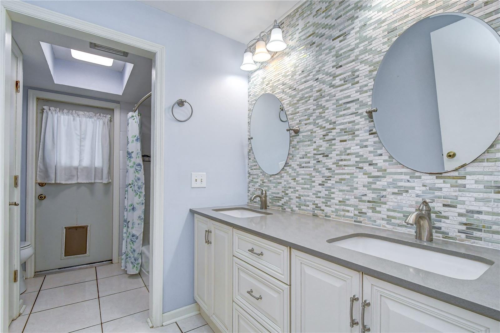 Conveniently located to serve the secondary bedrooms