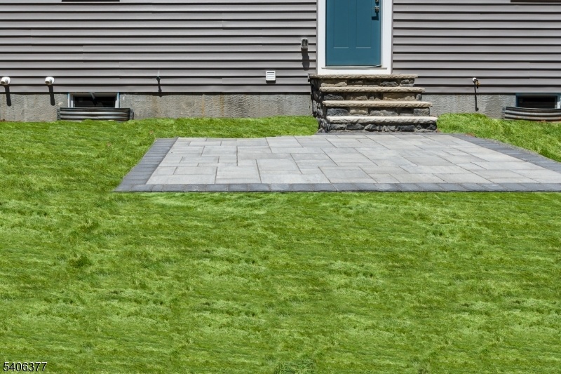 Rear patio