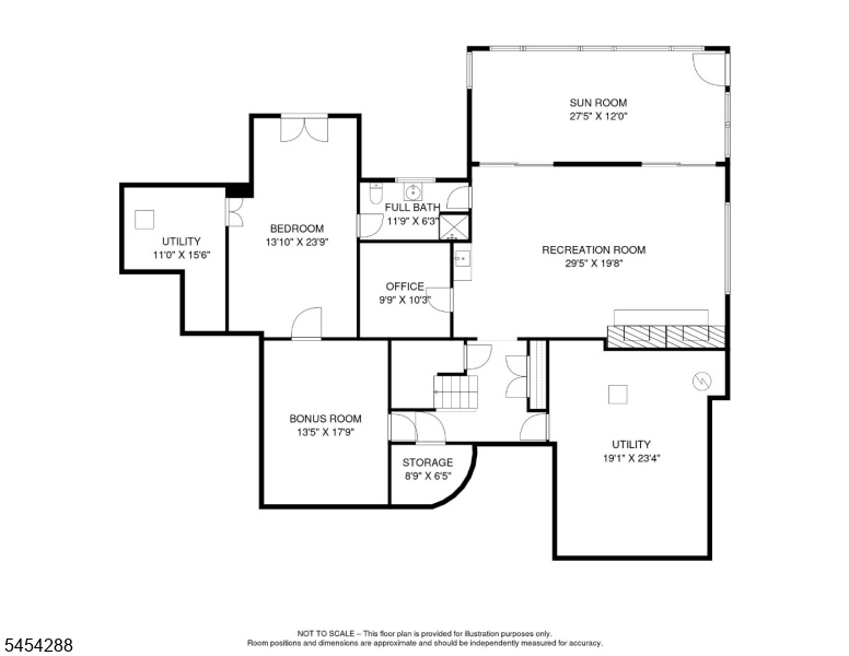 Floor Plan Lower Level