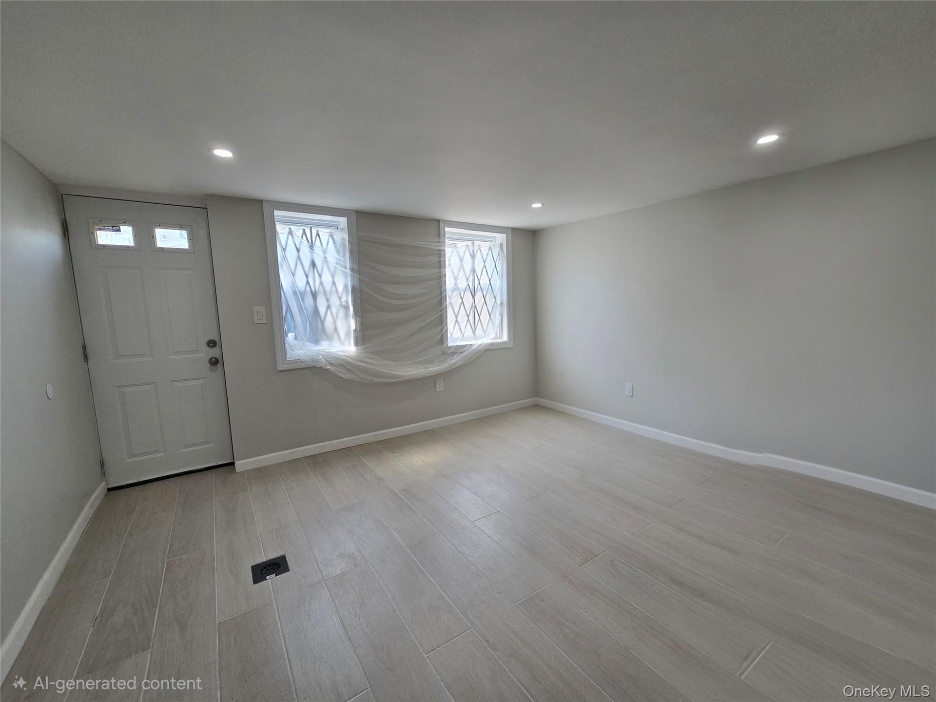 Large Bonus room with access to backyard.