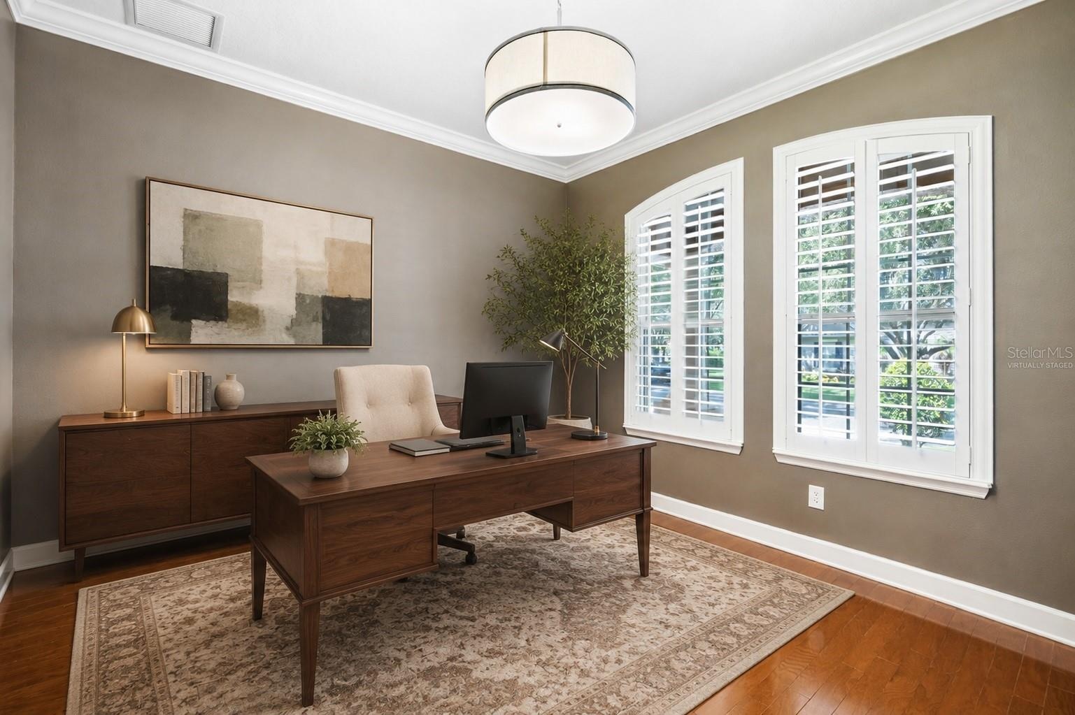 Virtually Staged - Home Office