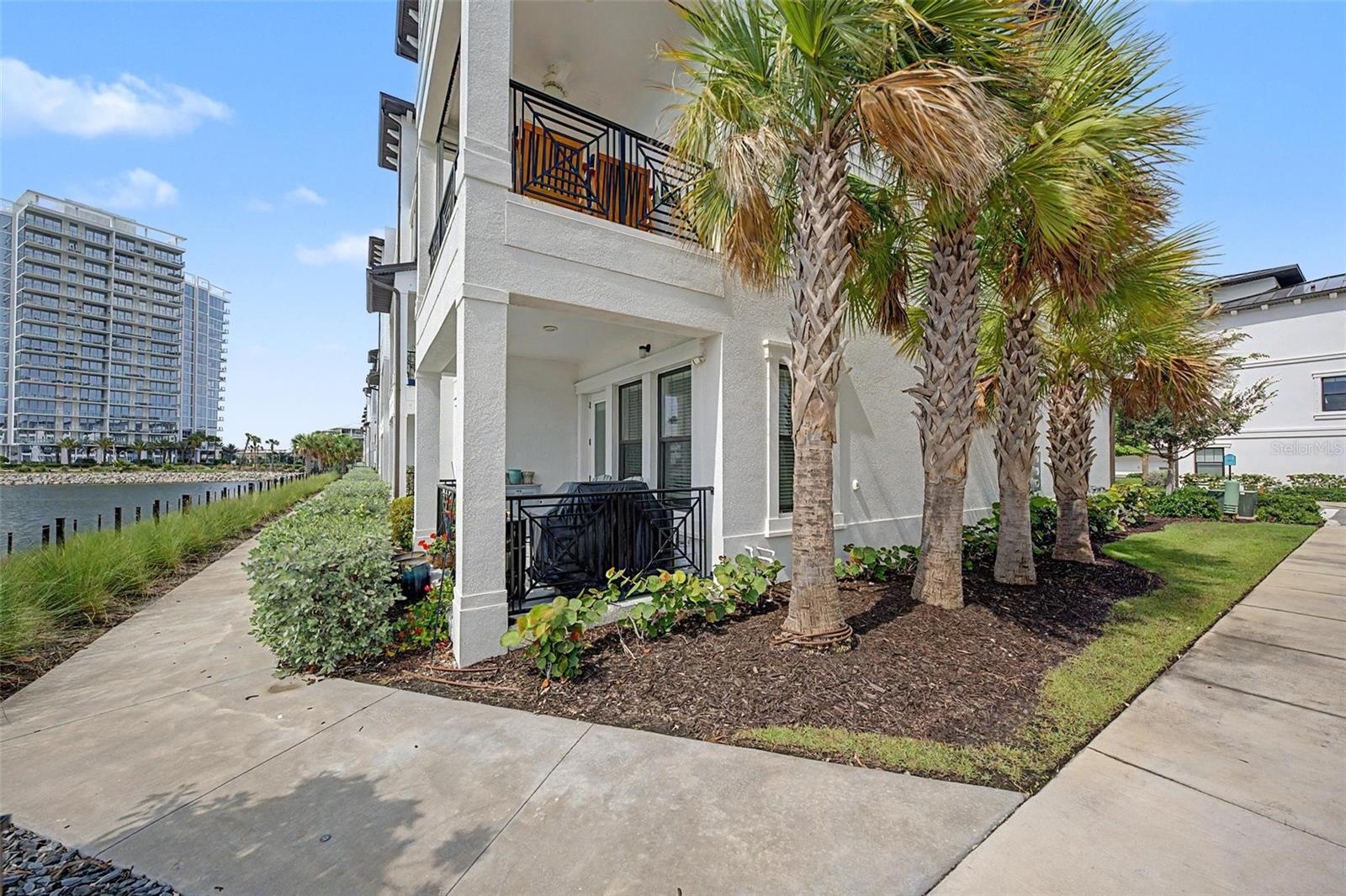 Wonderful end-unit location offering  convenient access to all community amenities.