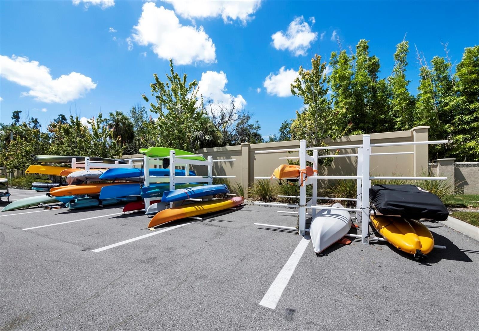 Kayak storage