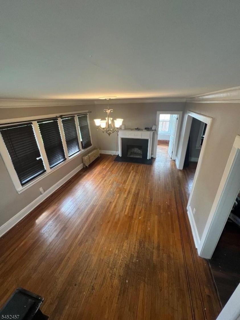 Living Room view with firepla