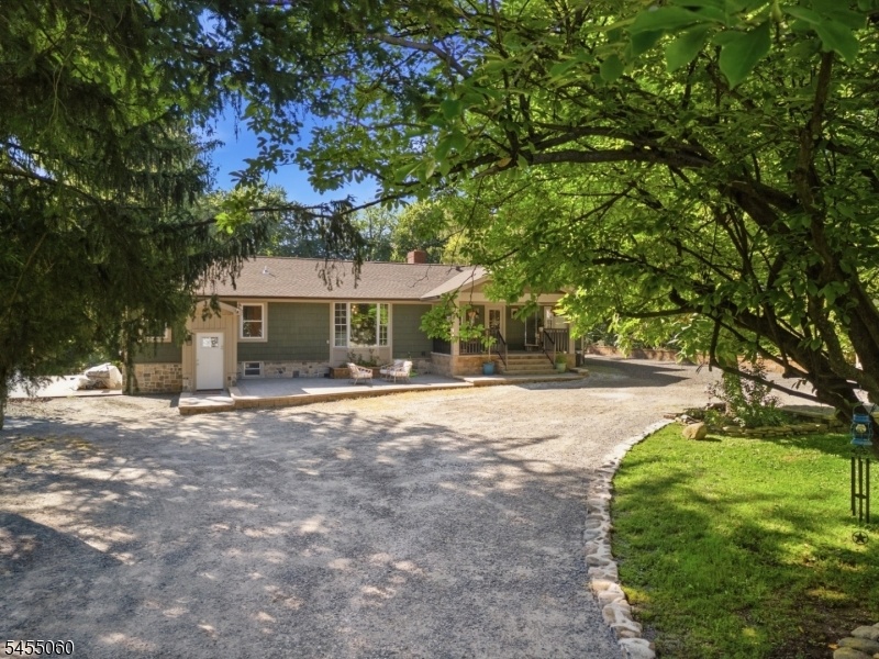 Rear driveway