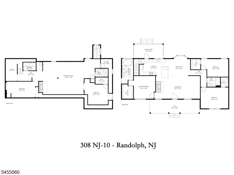 Whole house floorplan