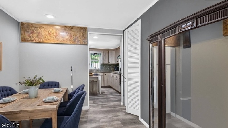 Virtually Staged Dining Room