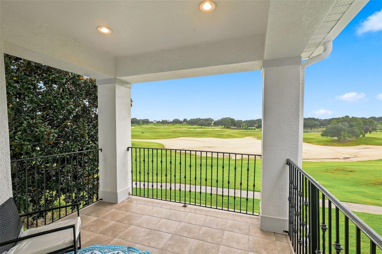 Covered 3rd Floor Open Balcony With Sunset Views