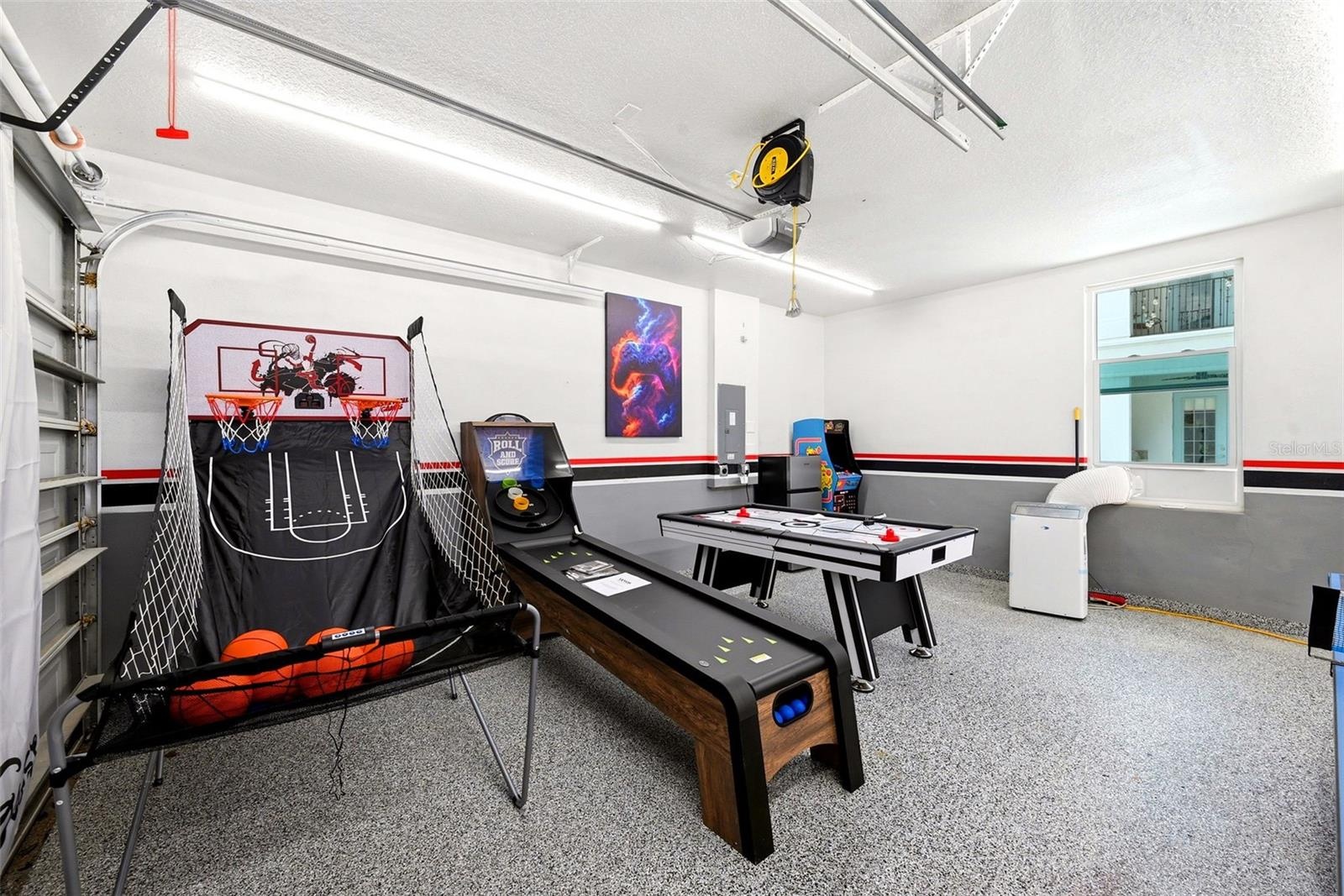 Garage Games Room With A/C