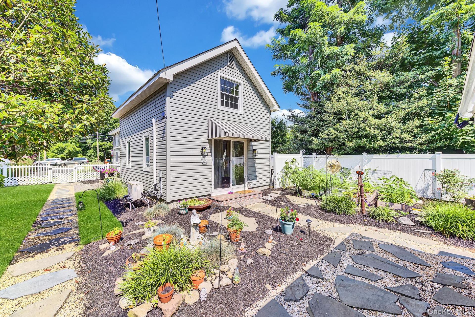 New Garden Area, Landscape Design, and Stonework