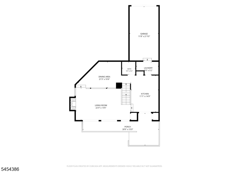 First Floor- approx. measure