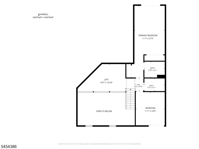 Second Floor- approx. Measure