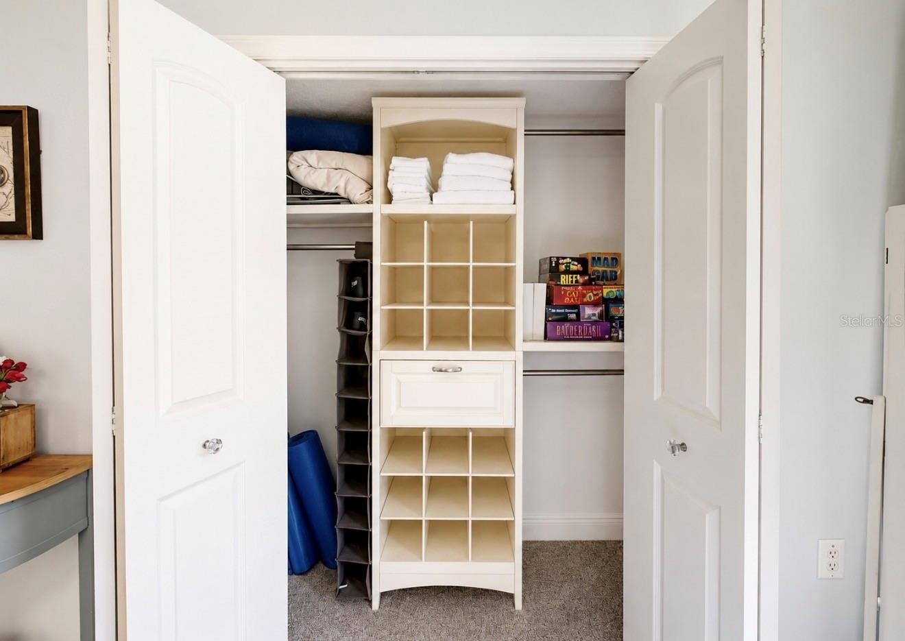 Guest bedroom closet
