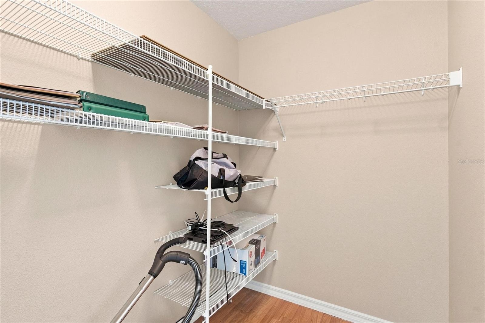 Bedroom 2 walk in closet