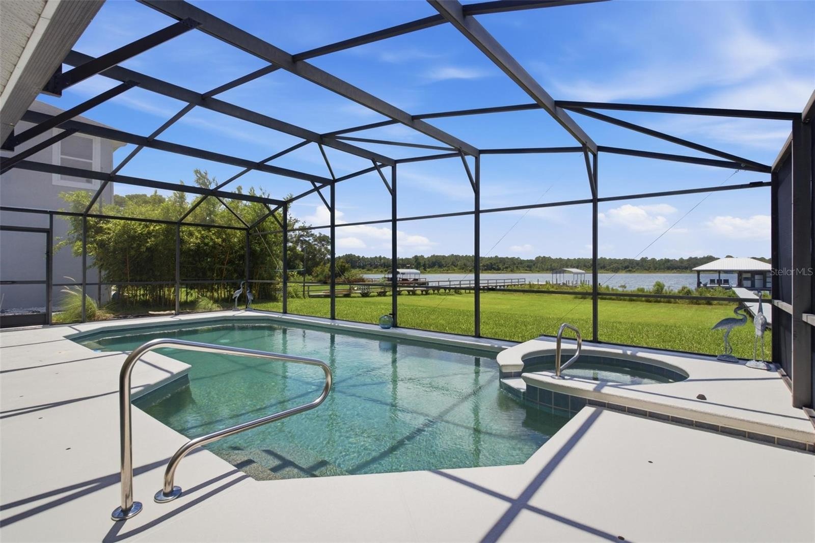 Automated Gas & Electric Heated Pool & Spa