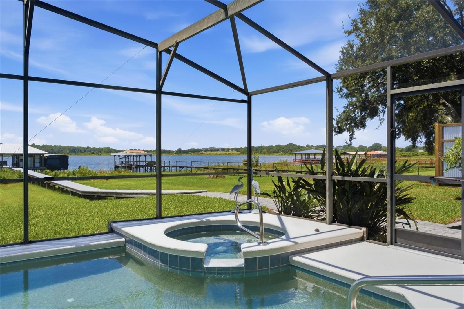 Automated Gas & Electric Heated Pool & Spa