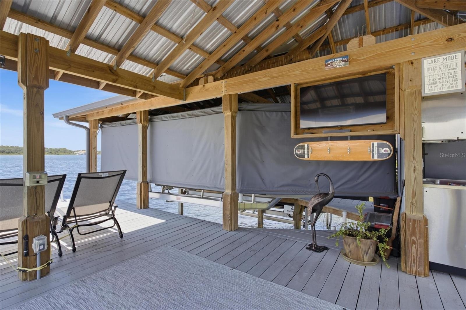 TV and auto boat cover