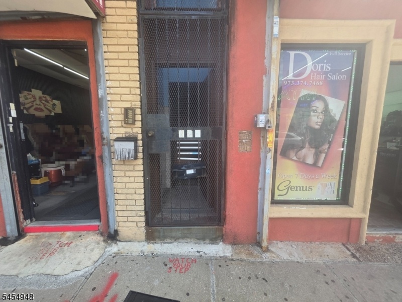Residential unit entrance