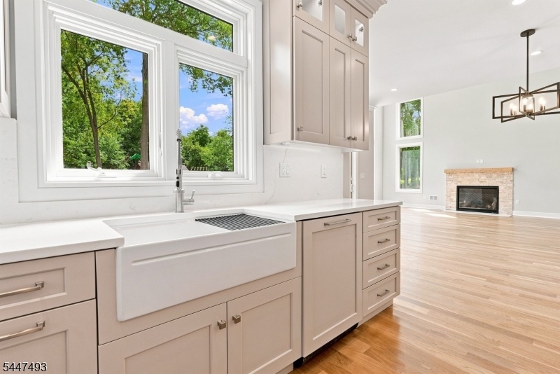 Farm-sink Kitchen View