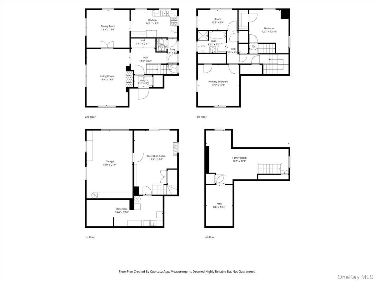 Complete floor plans
