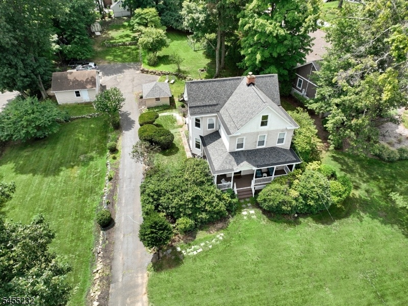 Aerial View of Home and Lot