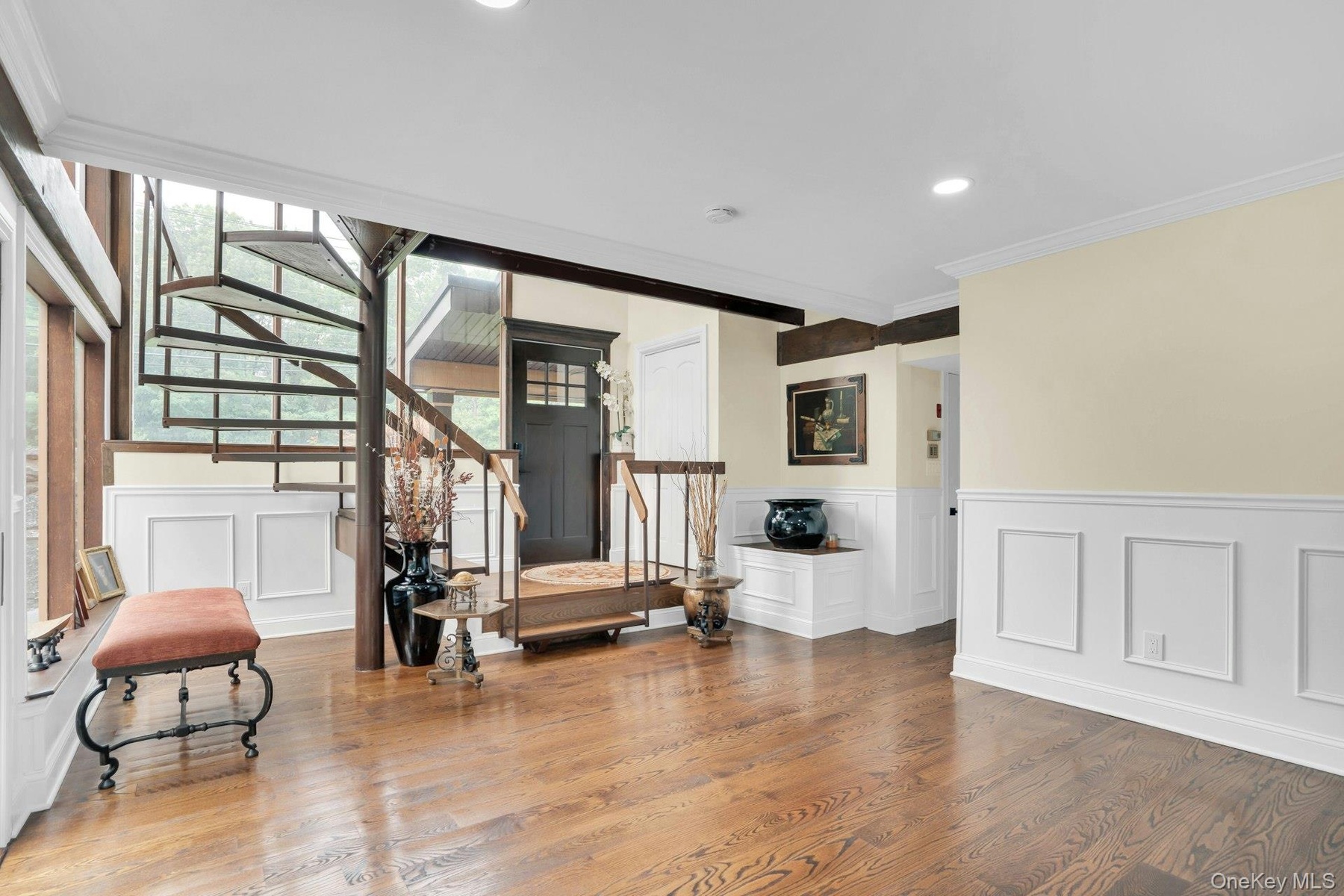 Brand new hardwood floors.