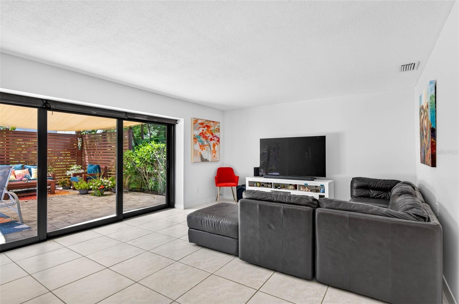 Triple Sliding Glass Door - Impact Rated