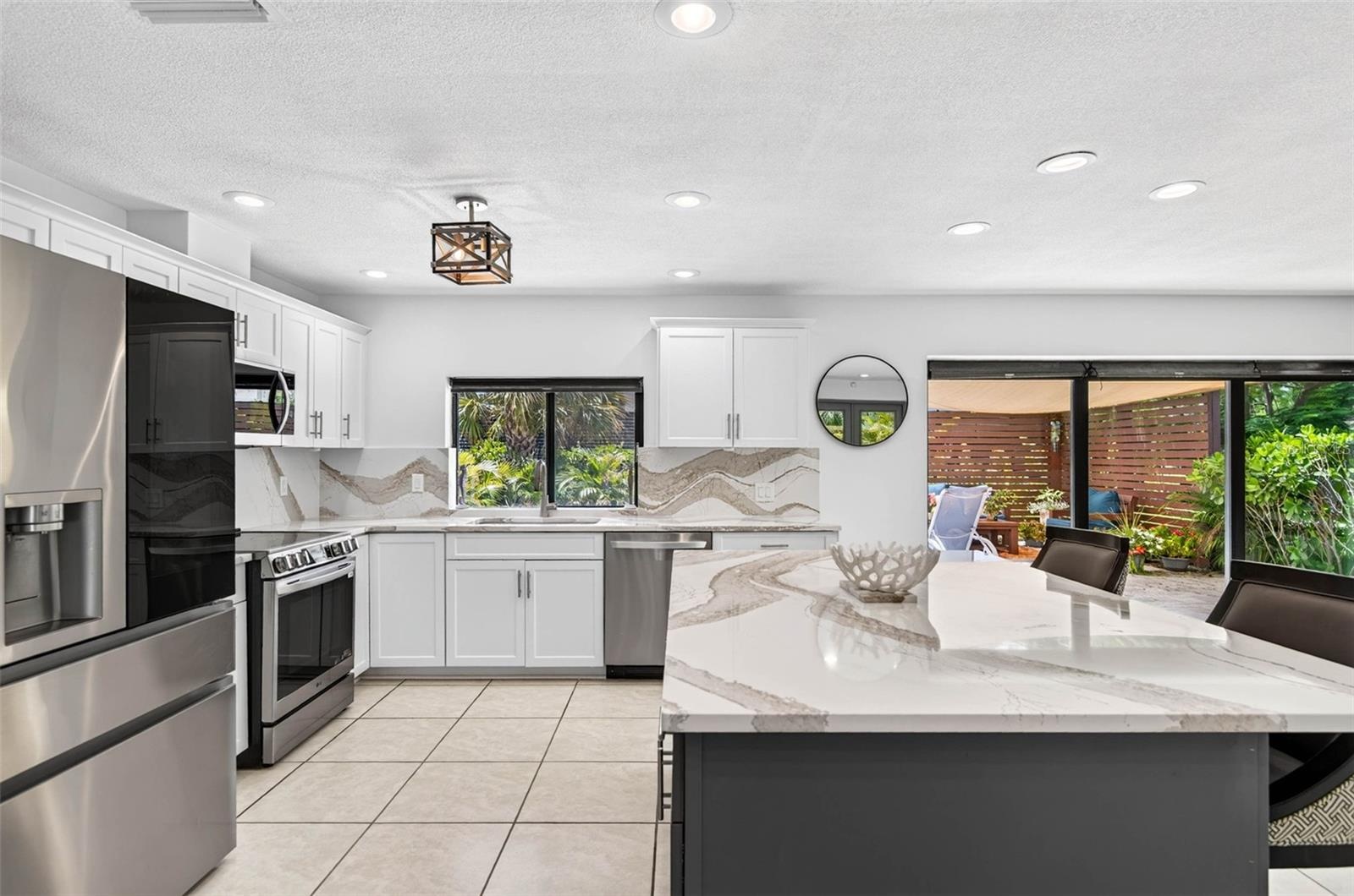 Expansive Kitchen
