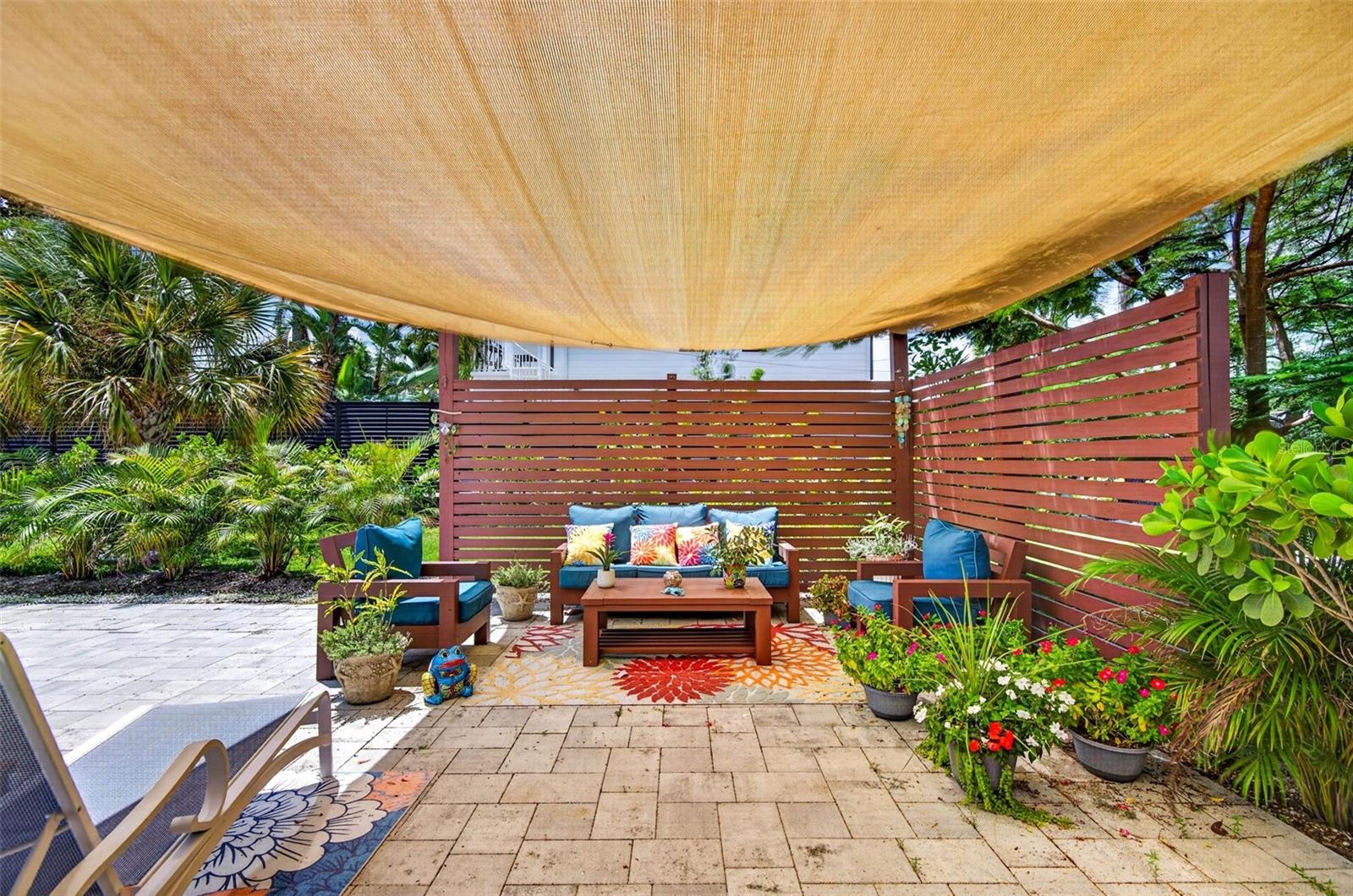 Plenty of Space to Entertain Outdoors