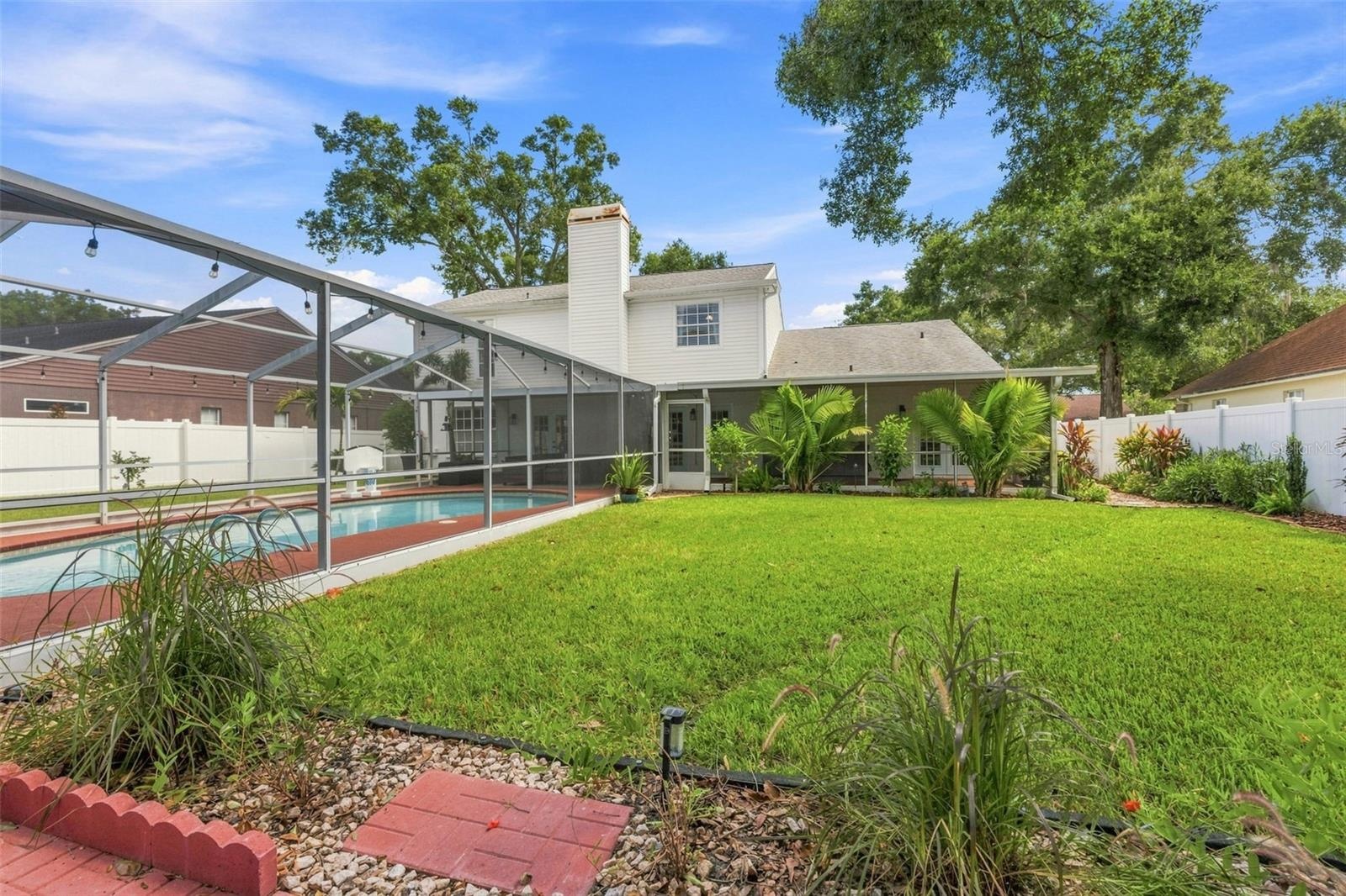 Fully Fenced Backyard