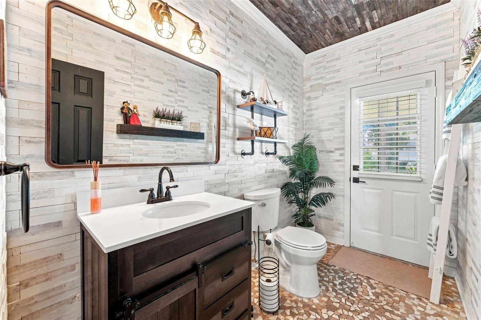 Main Floor Half Bath + Pool Bath!!