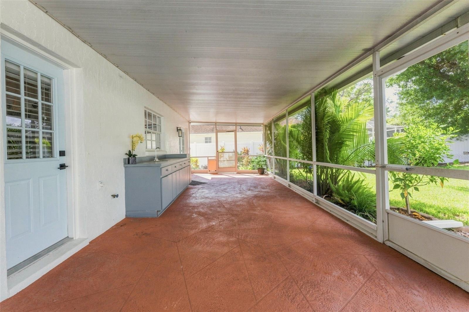 Expansive Covered Lanai