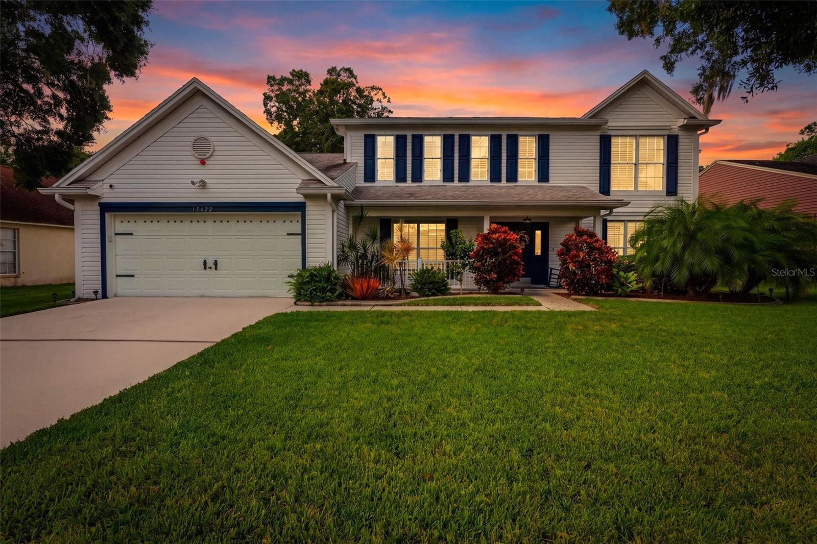 Front Exterior During Sunset