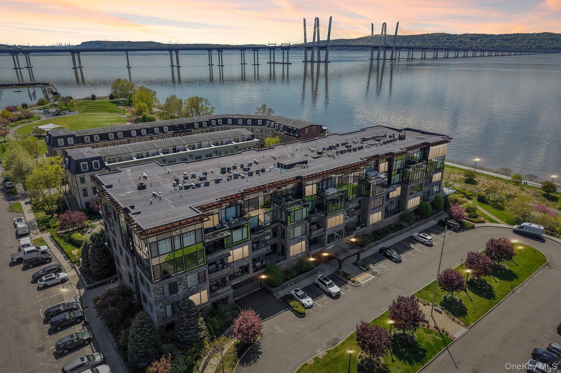 Modern Lookout South Building at Hudson Harbor
