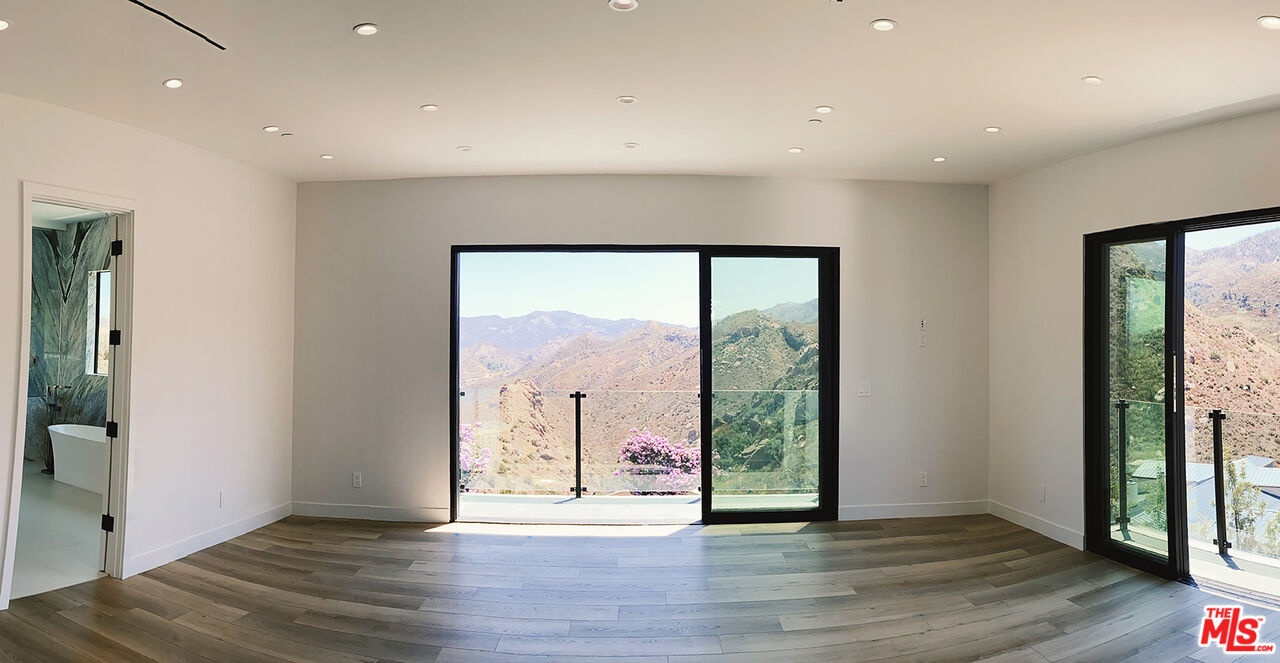 primary bedroom suite with vie