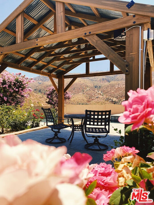 relaxing gazebo with views