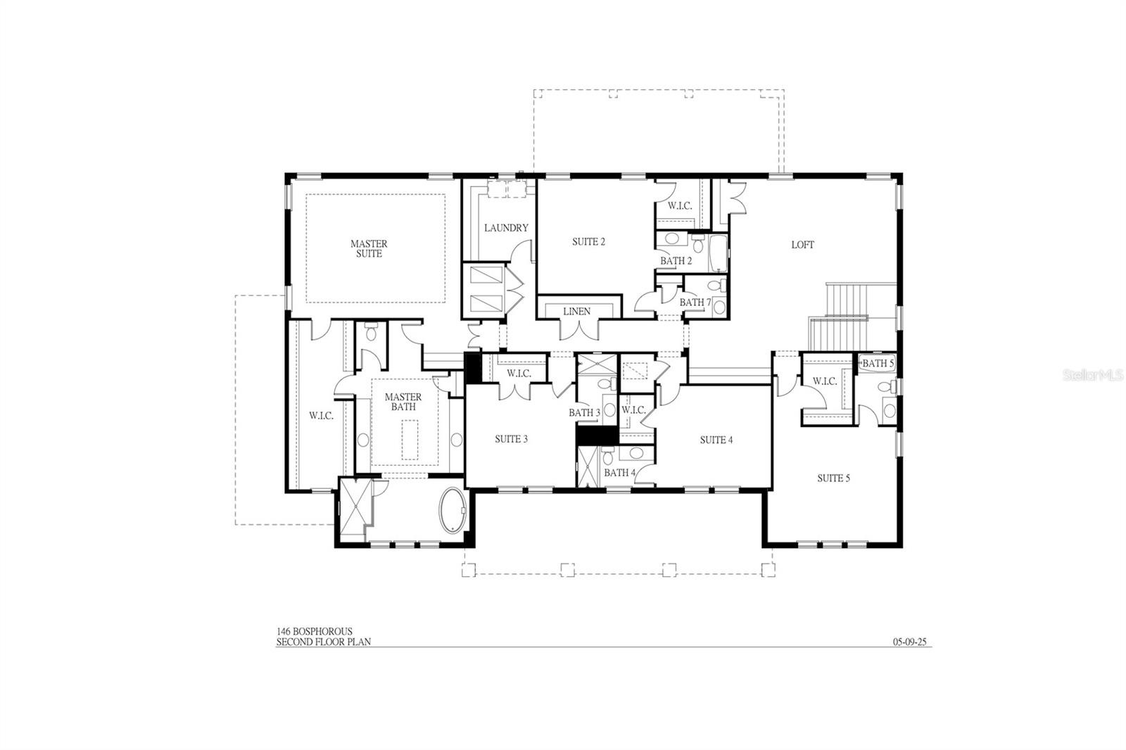 FLOOR PLAN - SECOND FLOOR