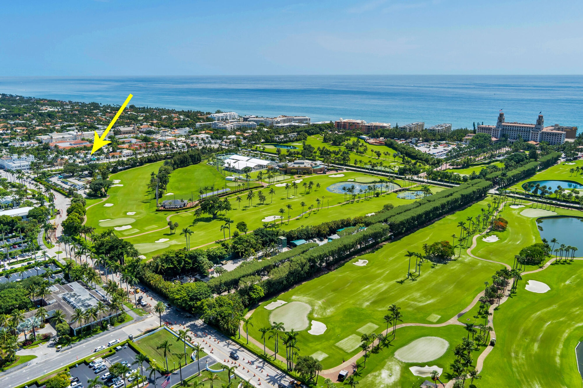 Near The Breakers and The Breakers Golf Course