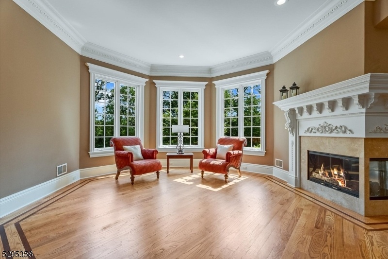 Living Room & Fireplace