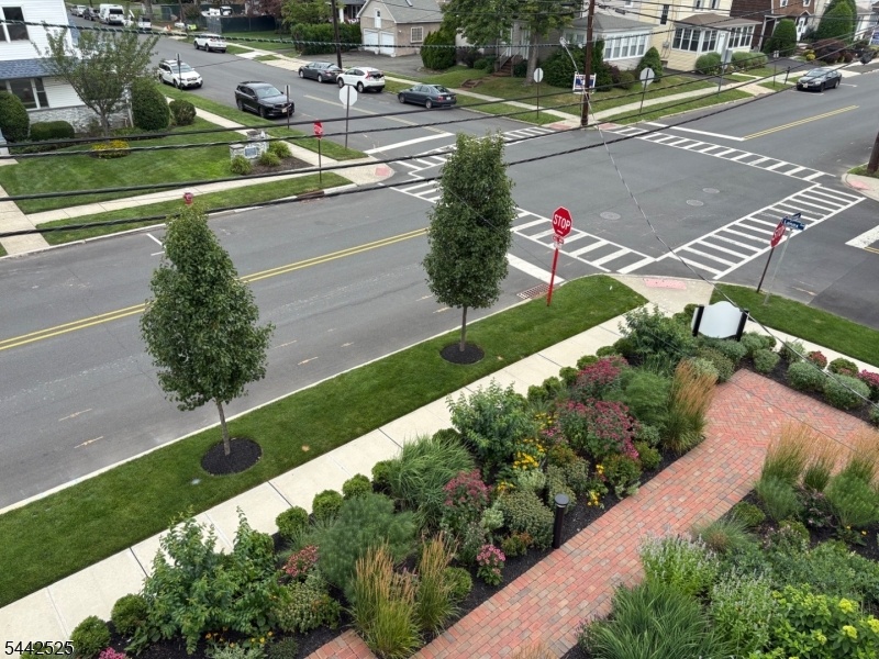 view from balcony
