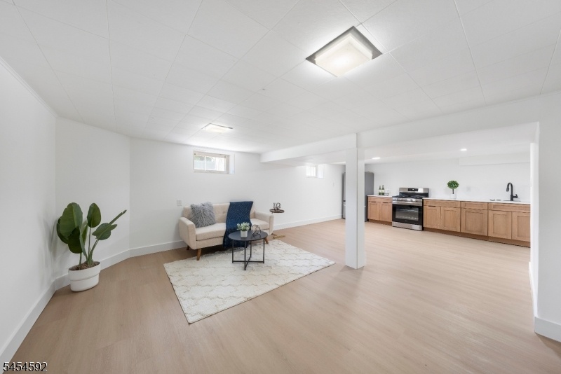 Basement Living Room & Kitchen