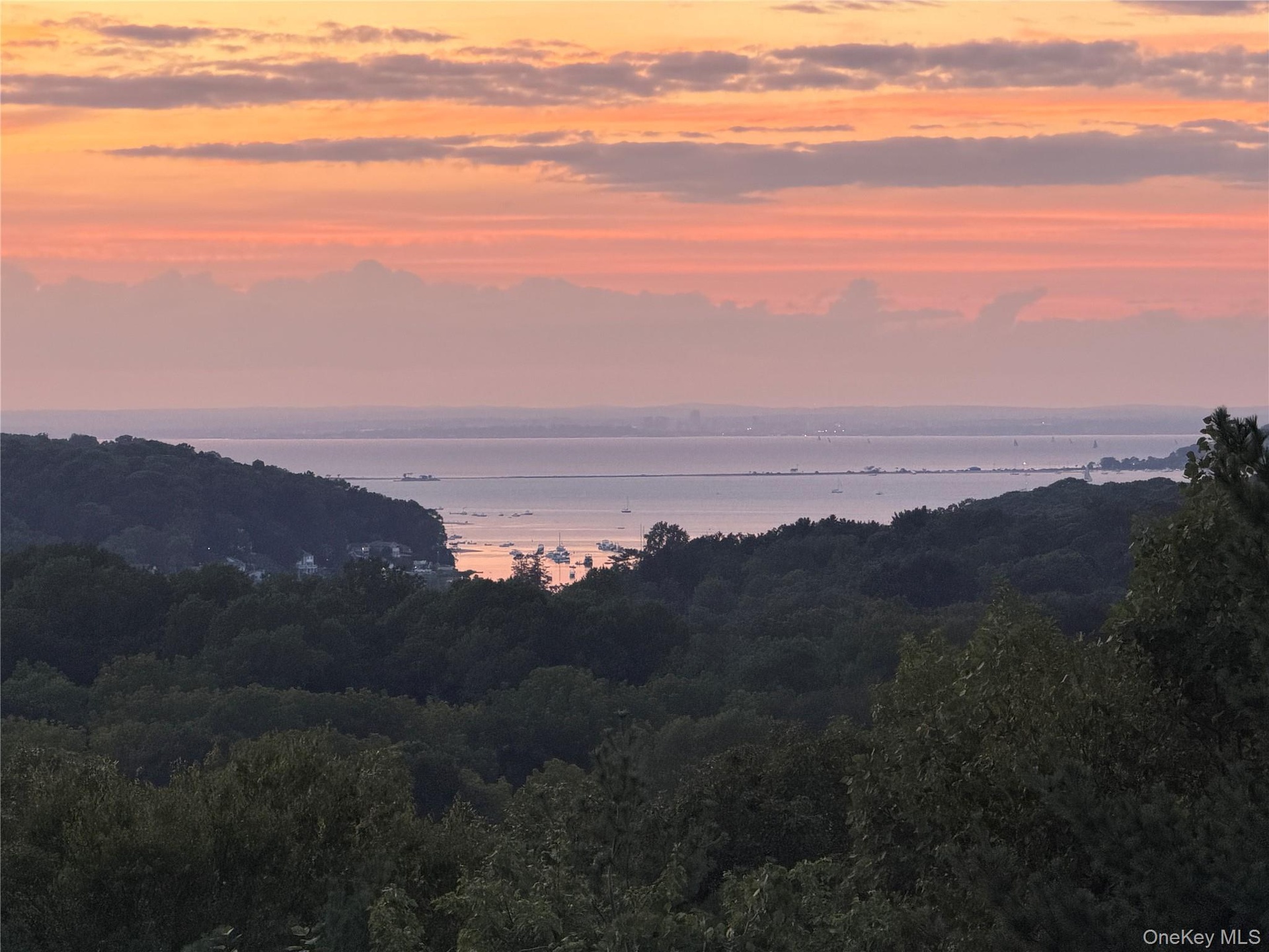 Views upper balcony,. Stamford, Connecticut