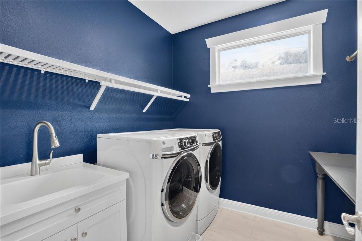 Laundry room upstairs