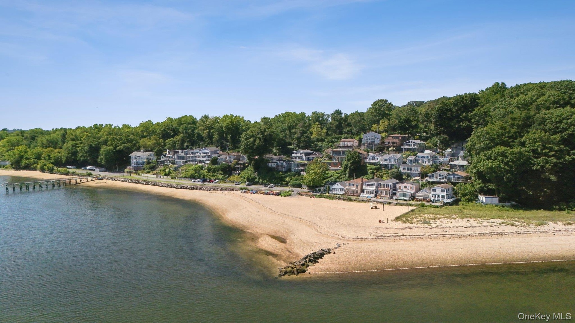 Beach with the Dock