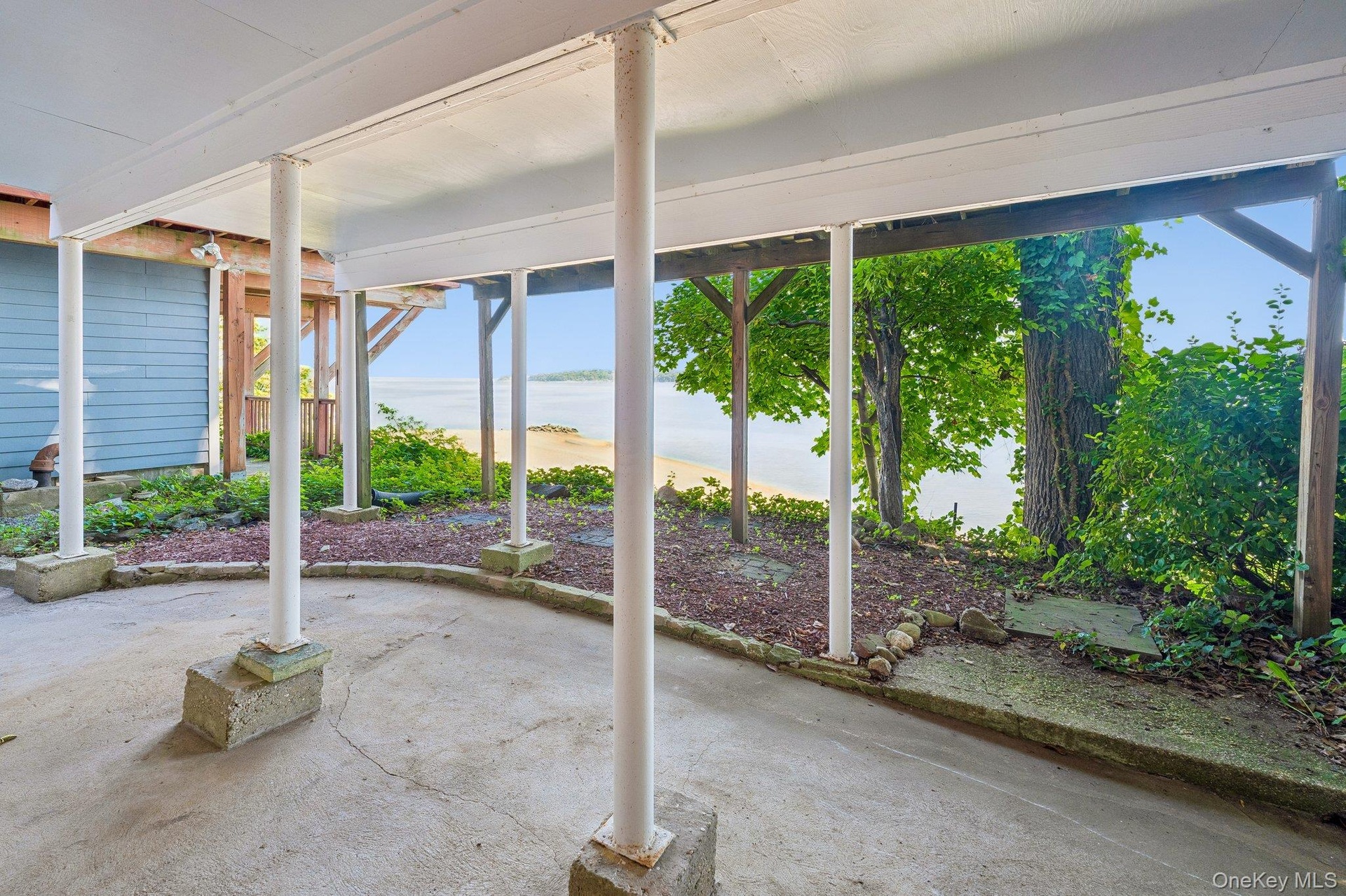 Lower level with views