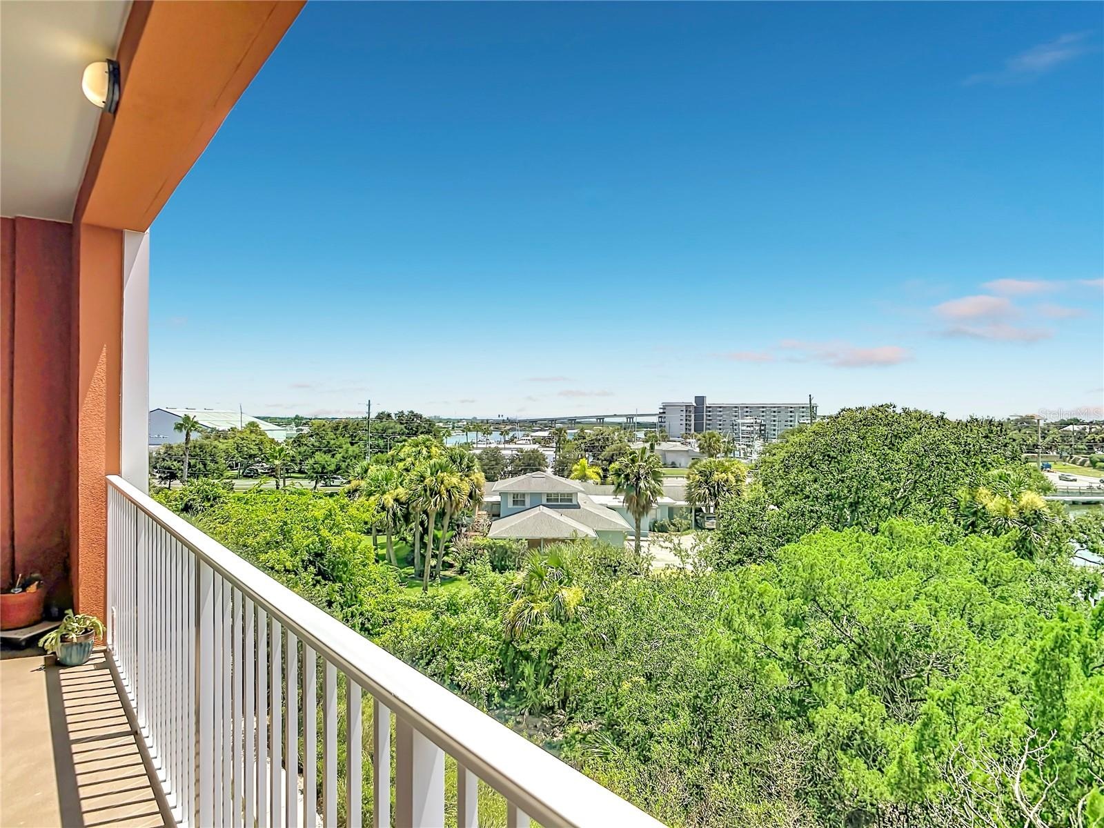 View from balcony/Primary Bedroom Slider Doors