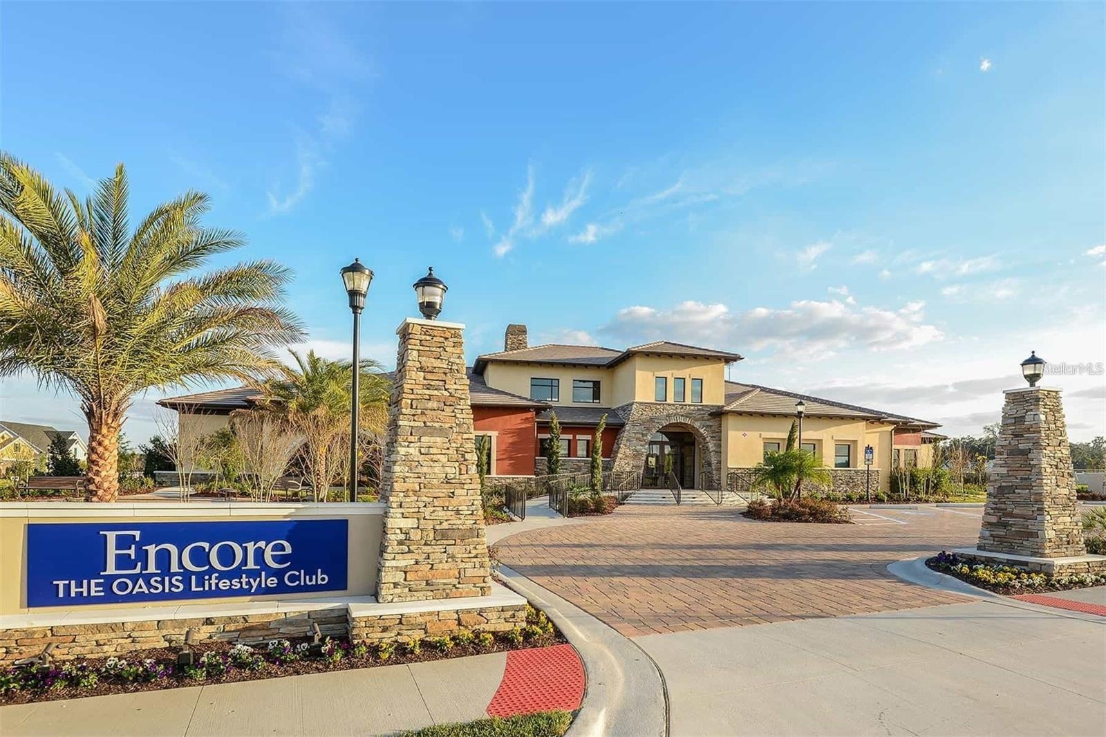 Inside the community you will find beautiful Encore amenities.