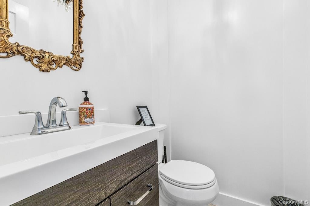 1st floor powder room